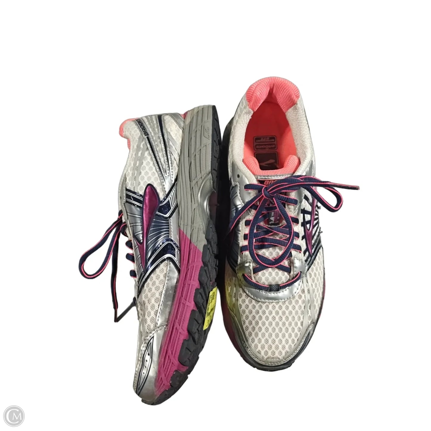 Shoes Athletic By Brooks In Grey, Size: 9.5