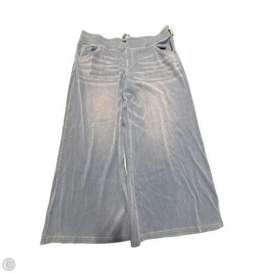 Jeans Wide Leg By Halara In Blue Denim, Size: 24