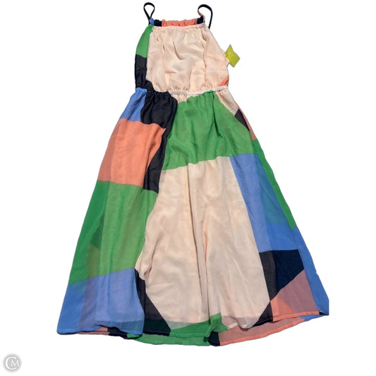 Dress Casual Midi By Banana Republic In Multi-colored, Size: Xxs