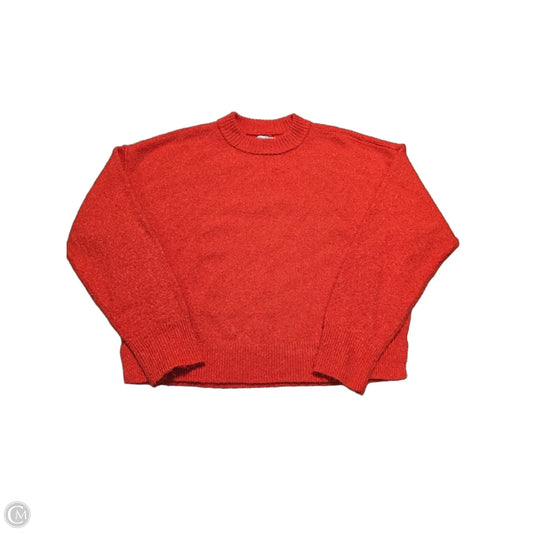Sweater By American Eagle In Red, Size: Xs