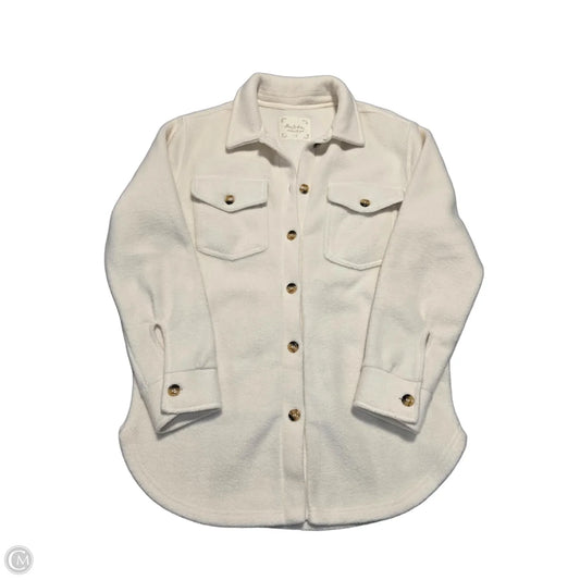 Jacket Fleece By Altard State In Cream, Size: Xs