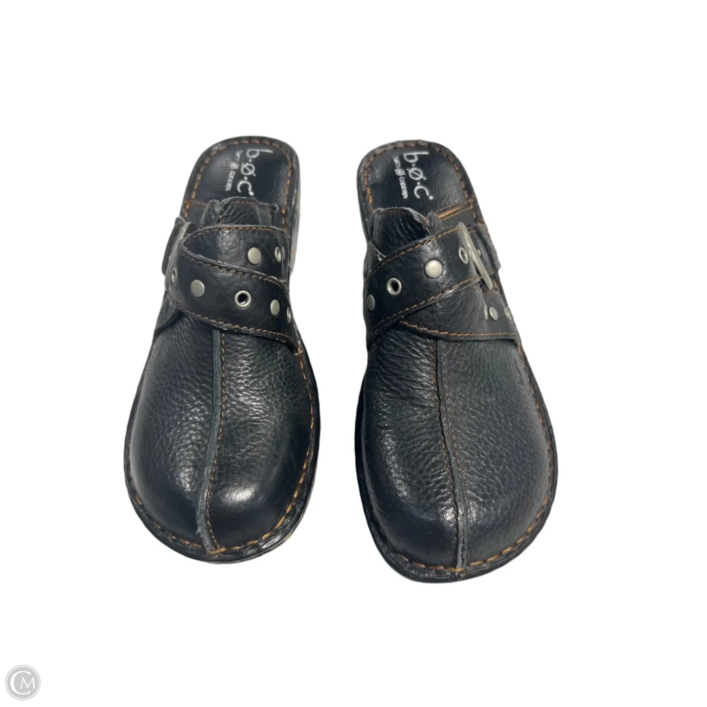 Shoes Heels Wedge By Born In Black, Size: 8.5