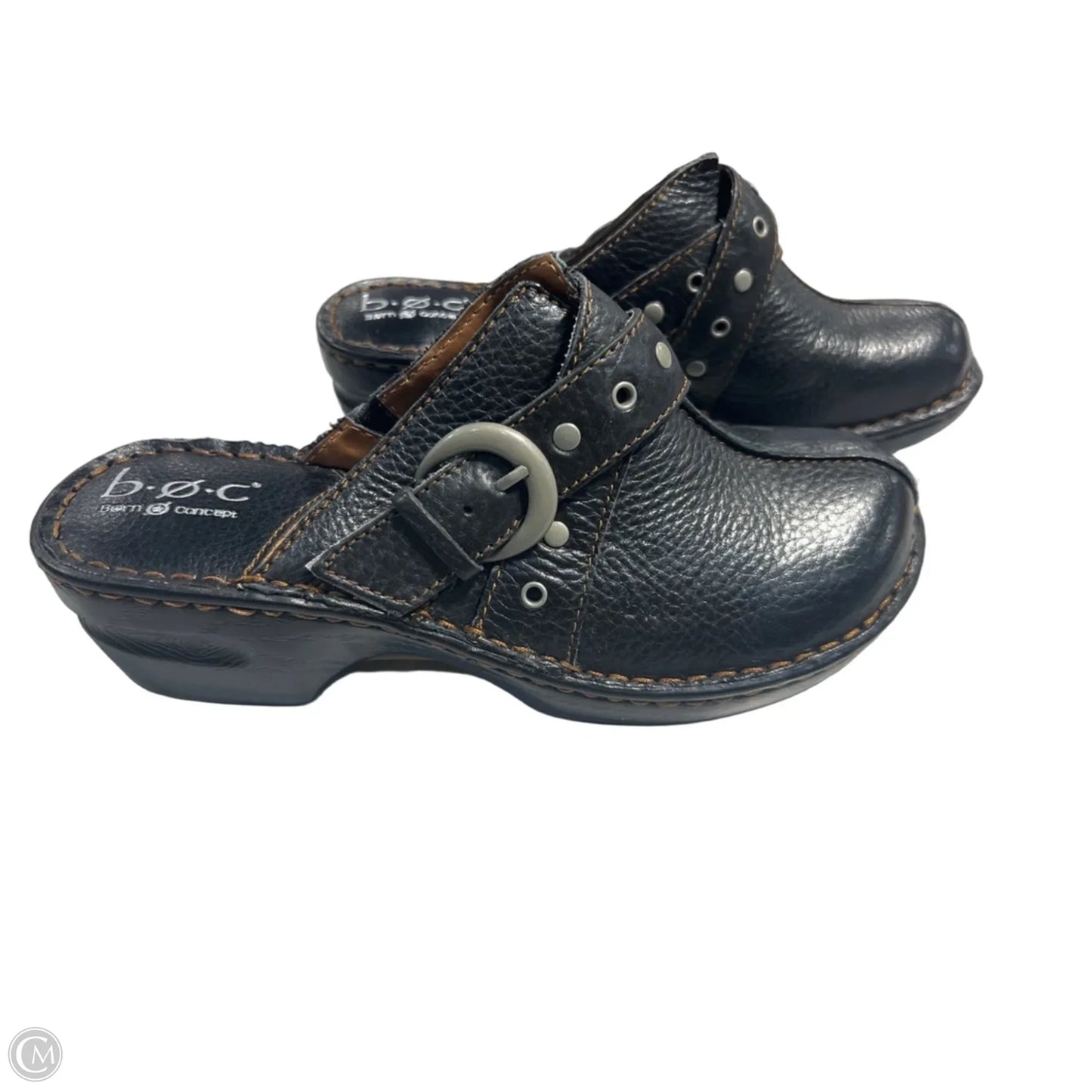 Shoes Heels Wedge By Born In Black, Size: 8.5