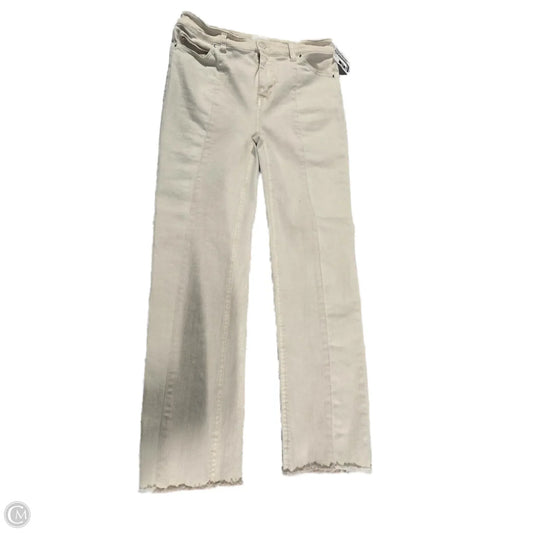 Jeans Straight By Ecru In Beige, Size: 0