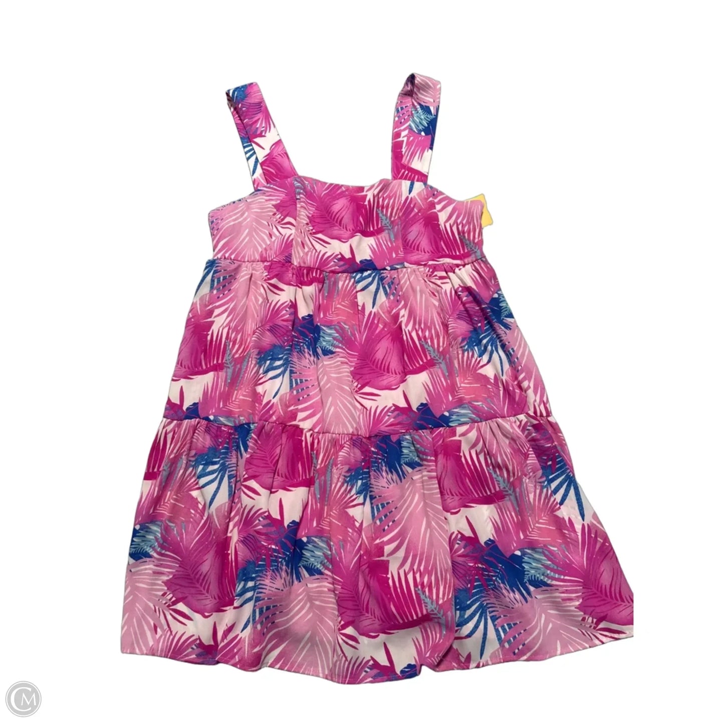 Dress Casual Midi By Adrienne In Floral Print, Size: L