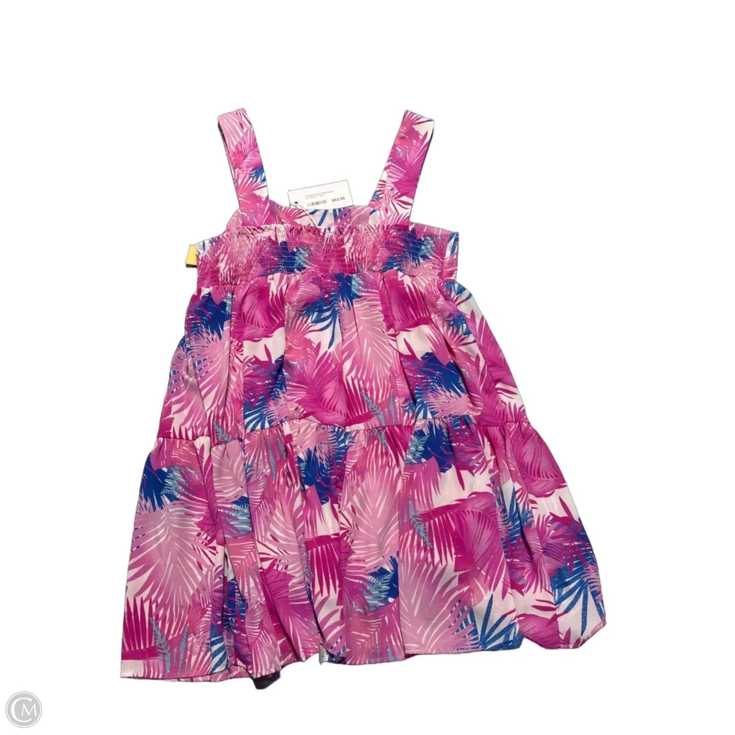 Dress Casual Midi By Adrienne In Floral Print, Size: L
