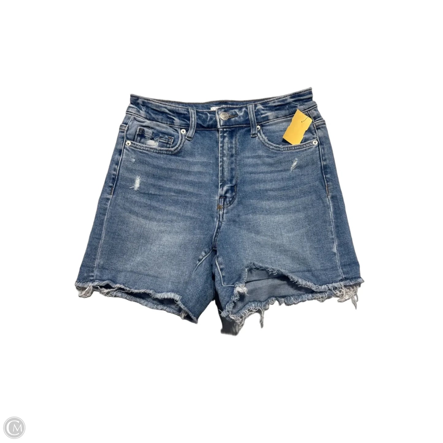 Shorts By Zenana In Blue Denim, Size: 4