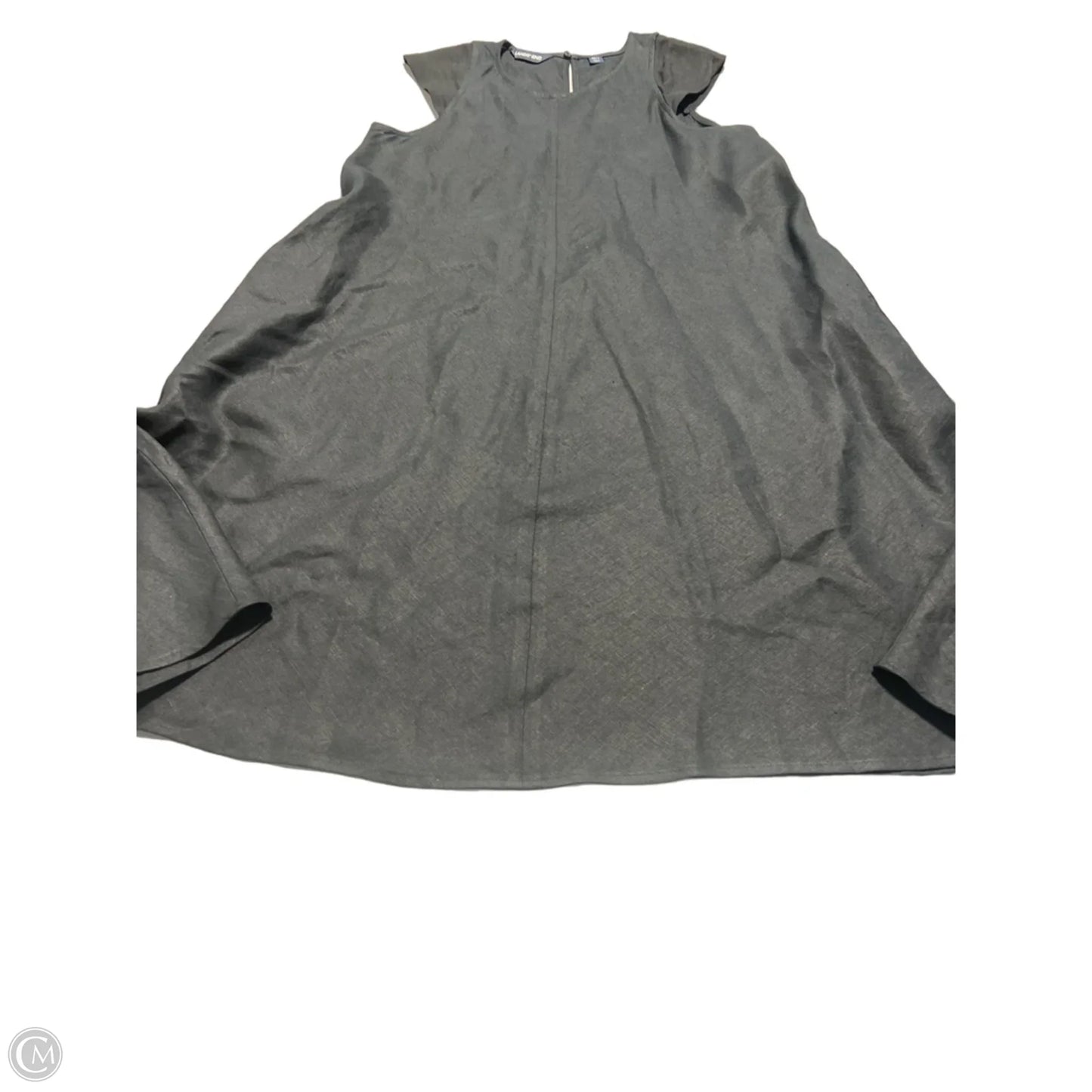 Dress Casual Midi By Lands End In Black, Size: M