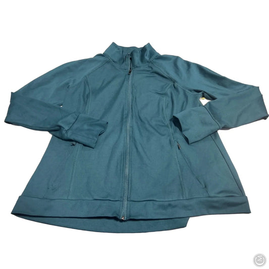Athletic Jacket By All In Motion In Green, Size: Xl