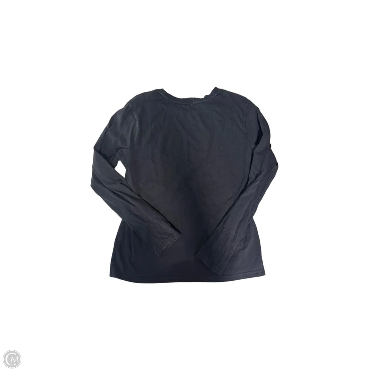 Top Short Sleeve Basic By Nike Apparel In Black & Gold, Size: S