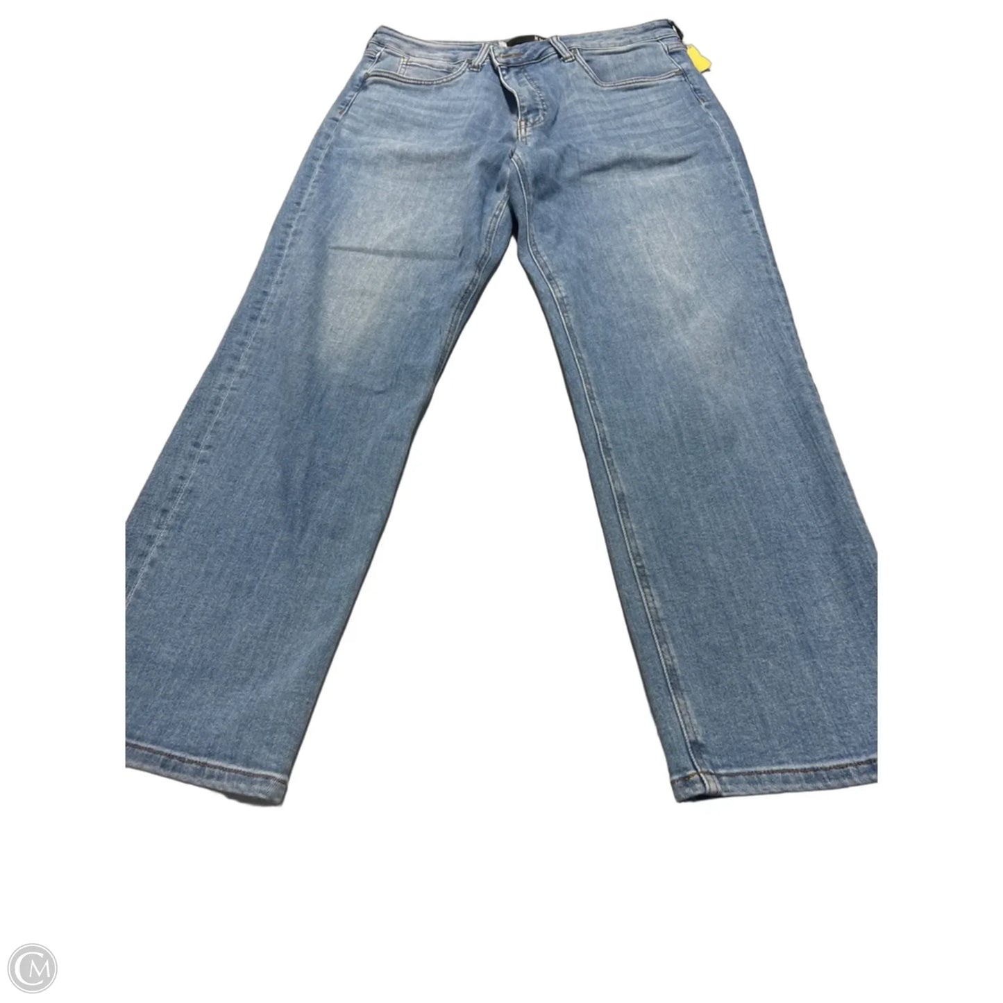 Jeans Straight By Kut In Blue Denim, Size: 14