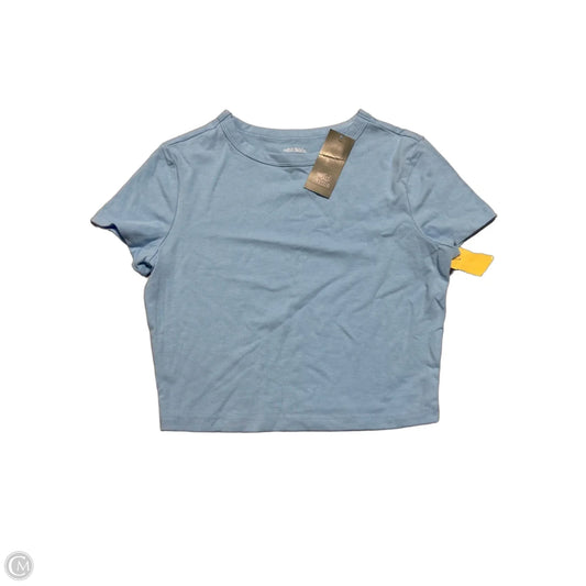 Top Short Sleeve By Wild Fable In Blue, Size: M