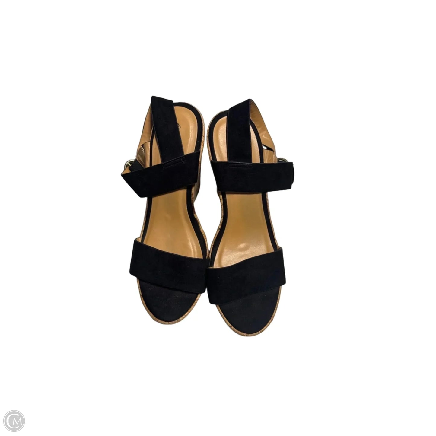 Shoes Heels Wedge By Cme In Black, Size: 10