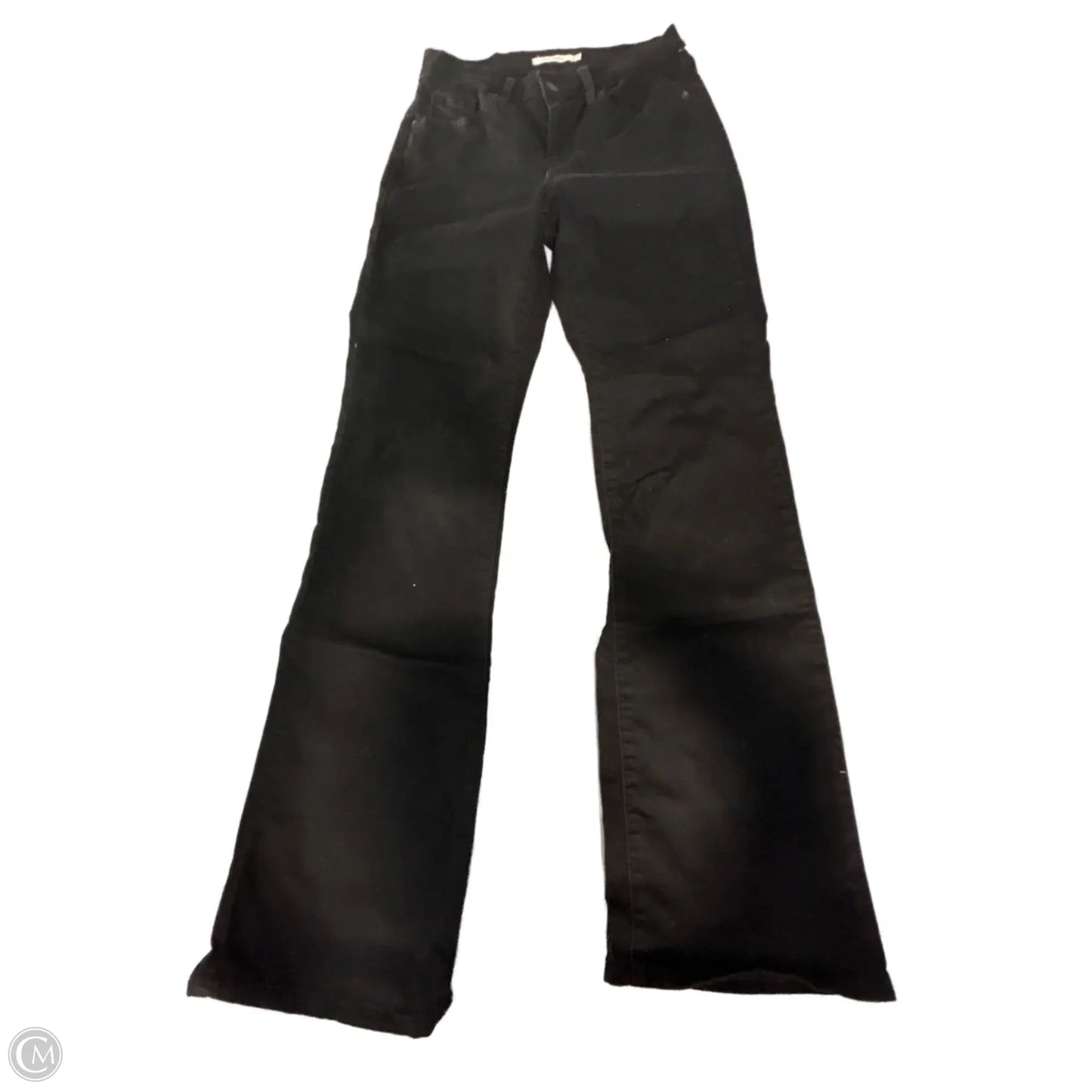 Jeans Flared By Levis In Black, Size: 2