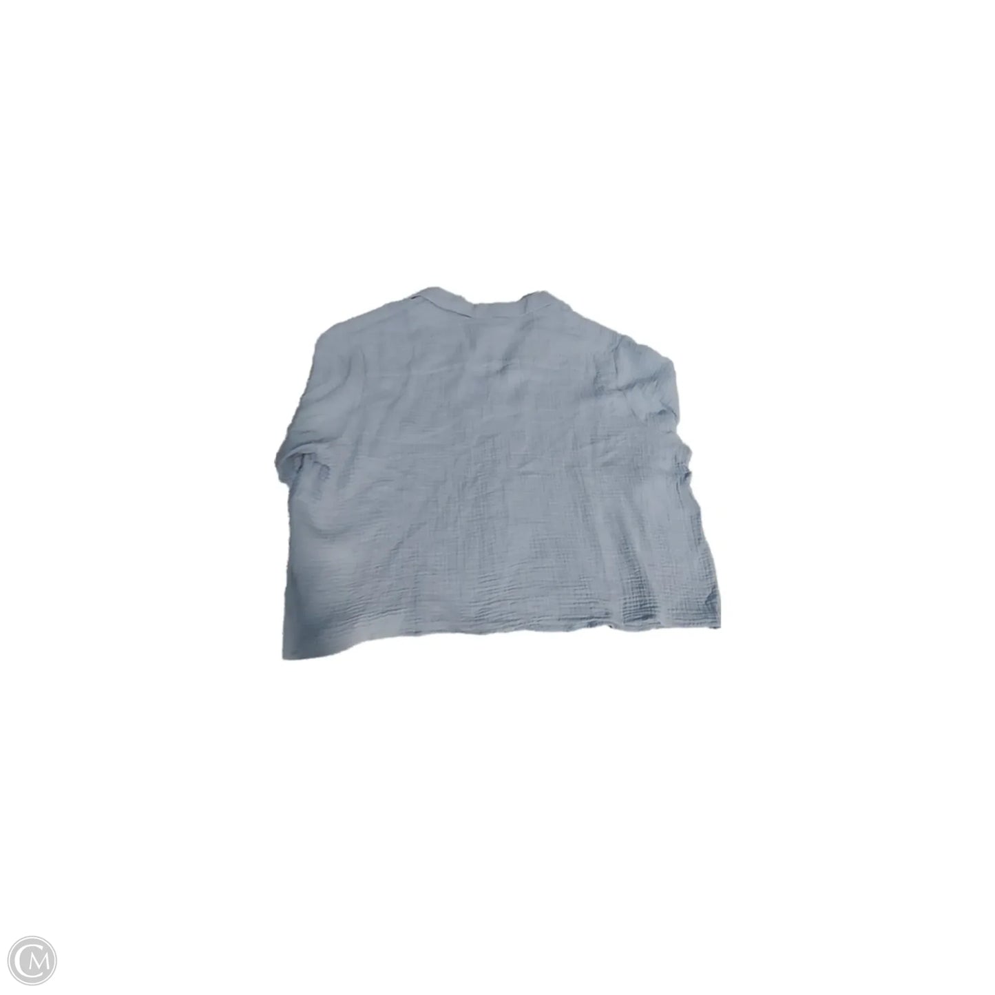 Top 3/4 Sleeve By Cme In Blue, Size: Xxl