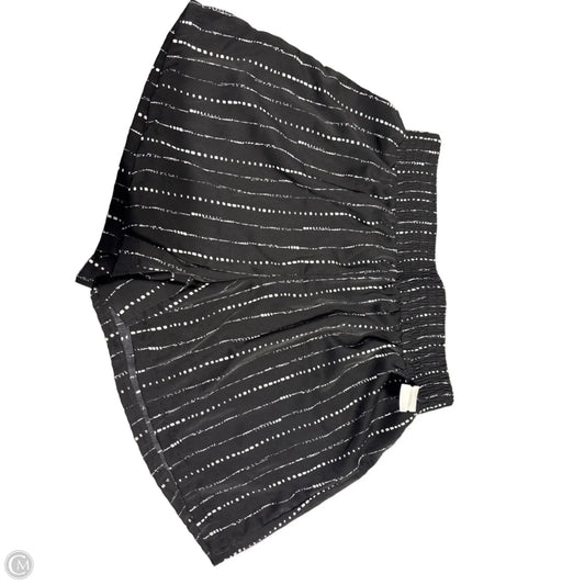 Shorts By Emery Rose In Black & White, Size: 1x