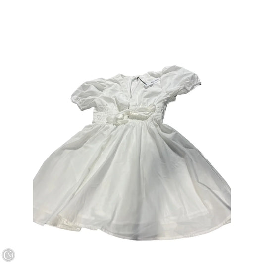 Dress Casual Midi By Day + Moon In White, Size: S