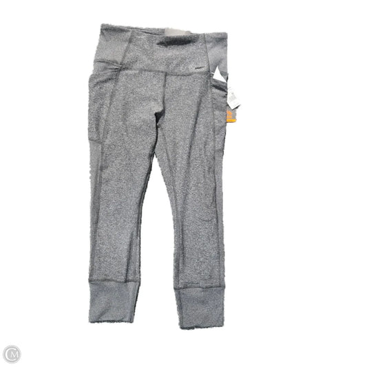 Athletic Leggings By Cmf In Grey, Size: M
