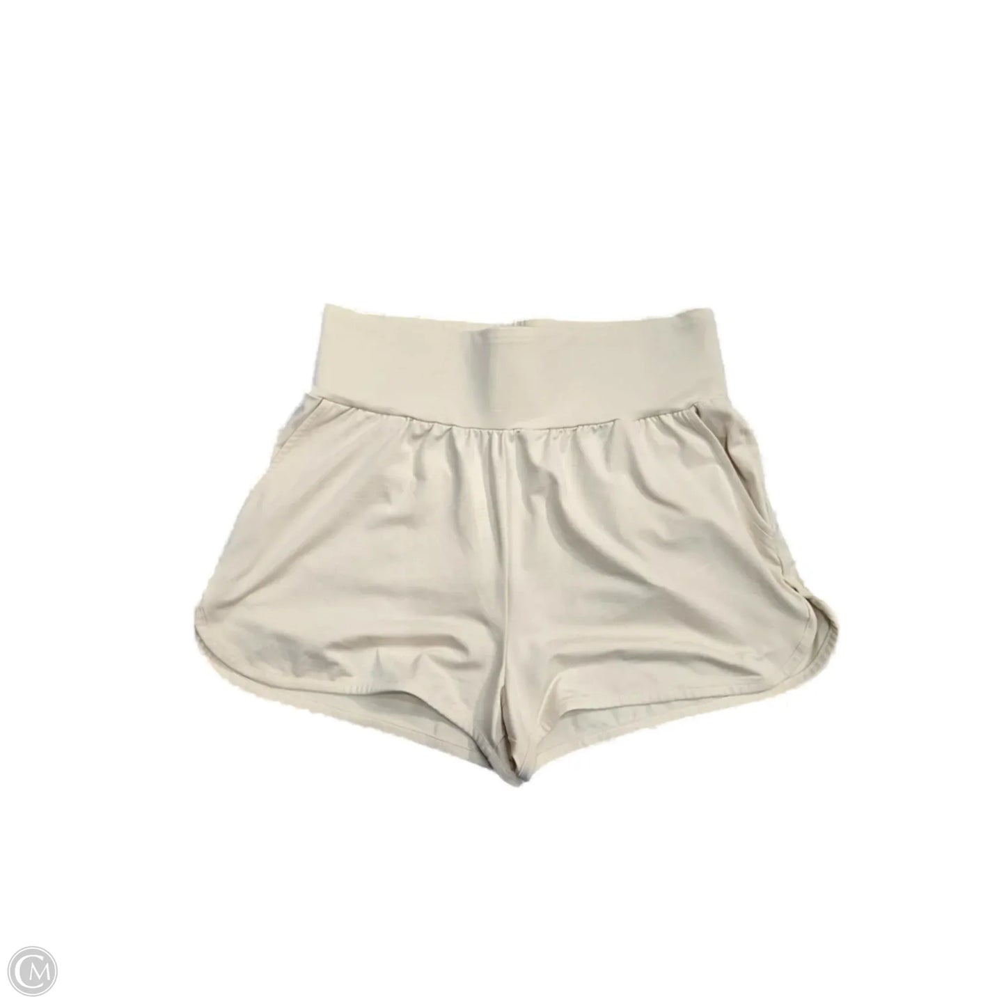 Athletic Shorts By Varley In Cream, Size: M