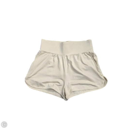 Athletic Shorts By Varley In Cream, Size: M