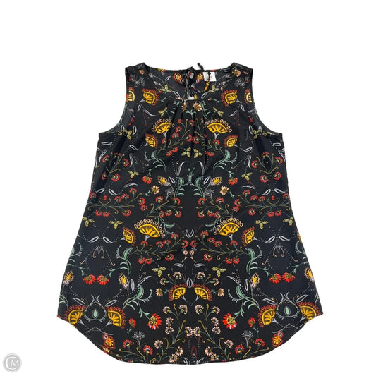 Top Sleeveless By Cabi In Black, Size: M