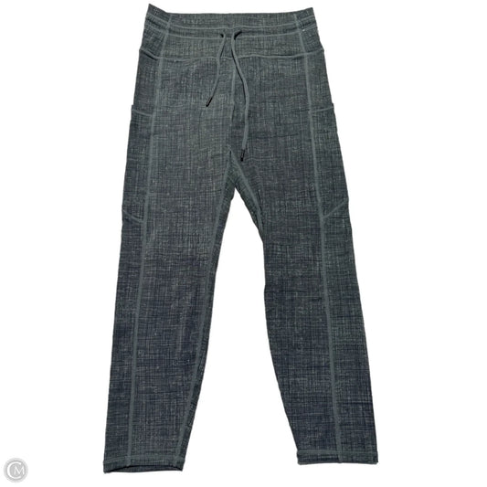 Athletic Leggings By Zyia In Green, Size: M