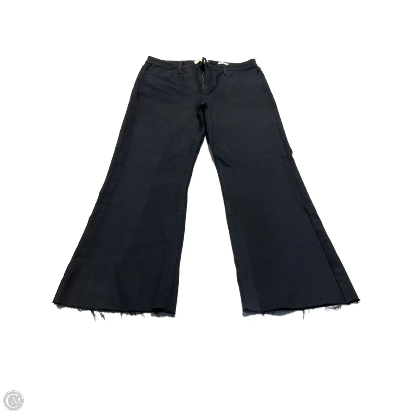 Jeans Wide Leg By Cme In Black, Size: 10