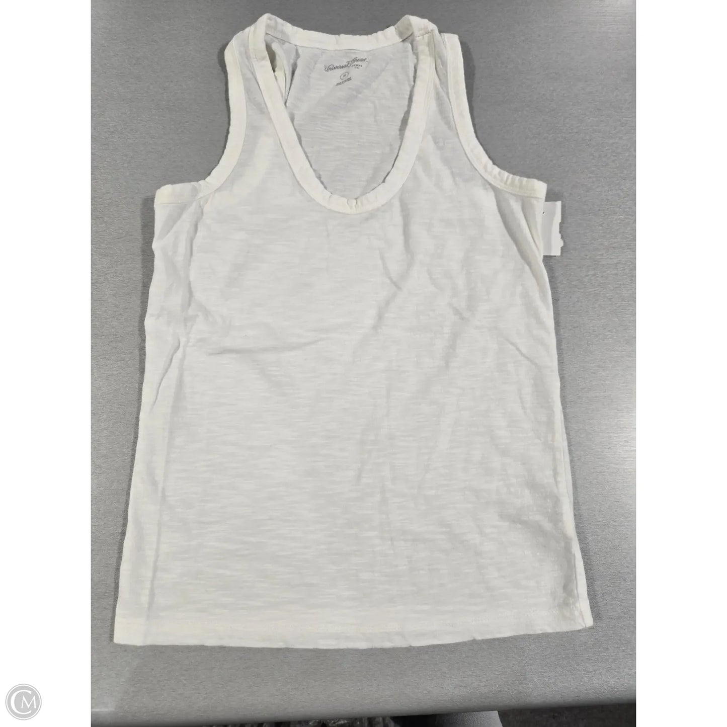 Tank Top By Universal Thread In Cream, Size: Xs