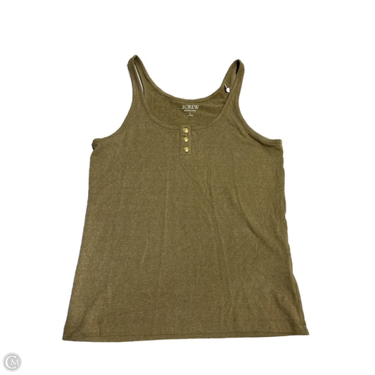 Tank Top By J. Crew In Brown, Size: L