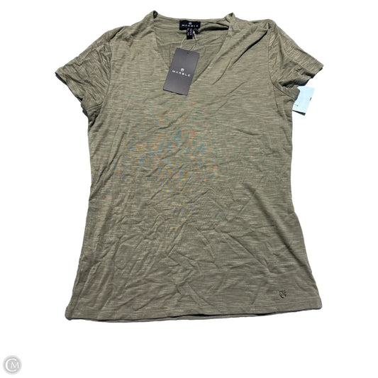 Top Short Sleeve By Cme In Animal Print, Size: Xs