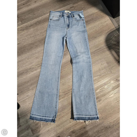 Jeans Flared By Hidden In Blue Denim, Size: 6