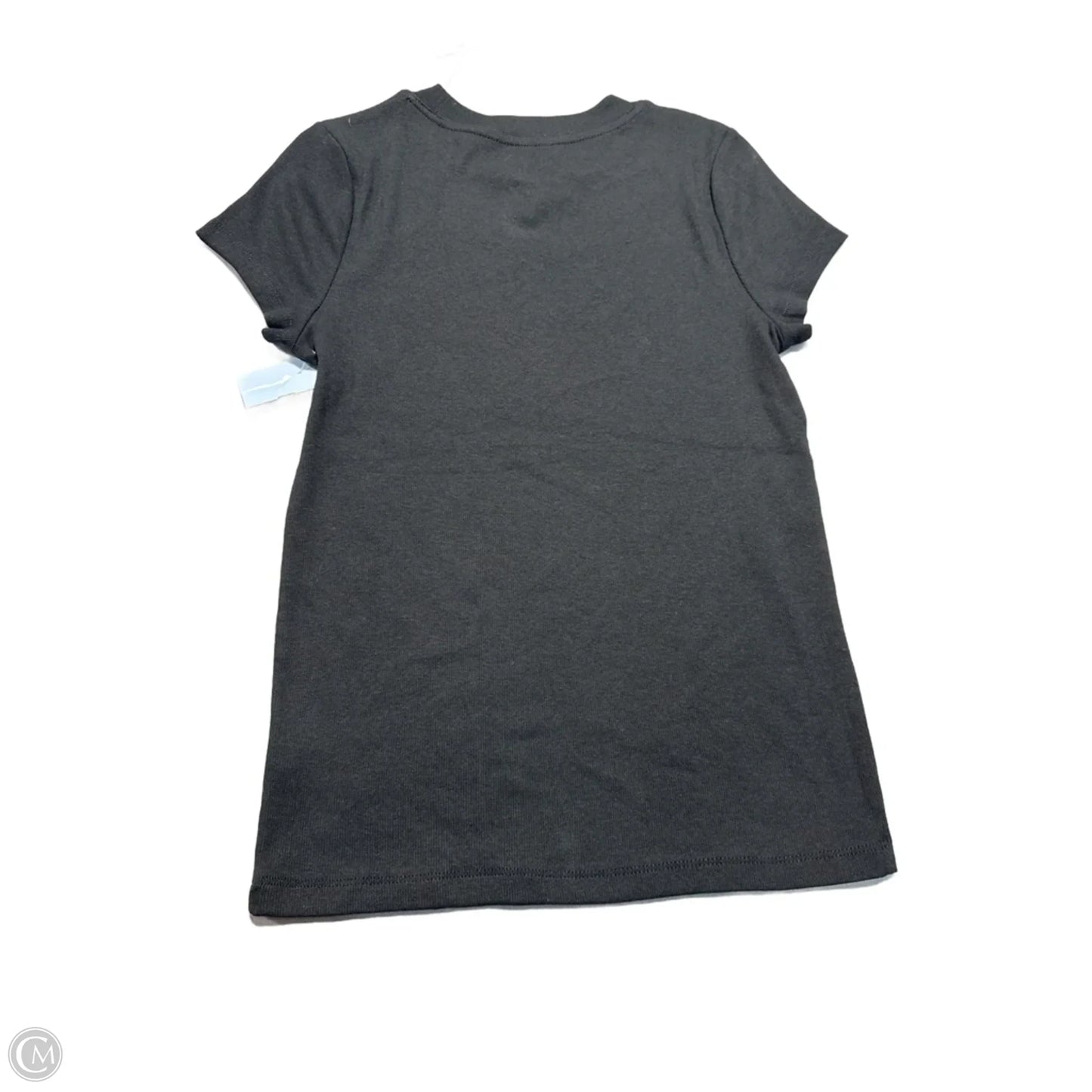 Top Short Sleeve Basic By A New Day In Black, Size: M
