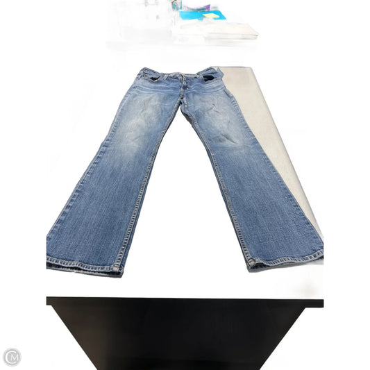 Jeans Flared By Big Star In Blue Denim, Size: 10l