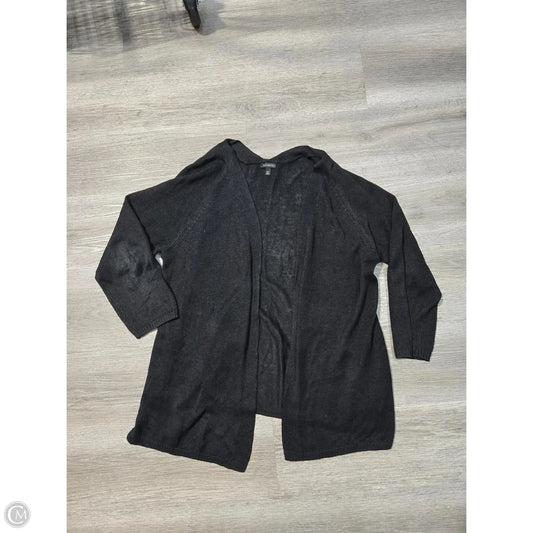 Sweater Cardigan By Talbots In Black, Size: Xl