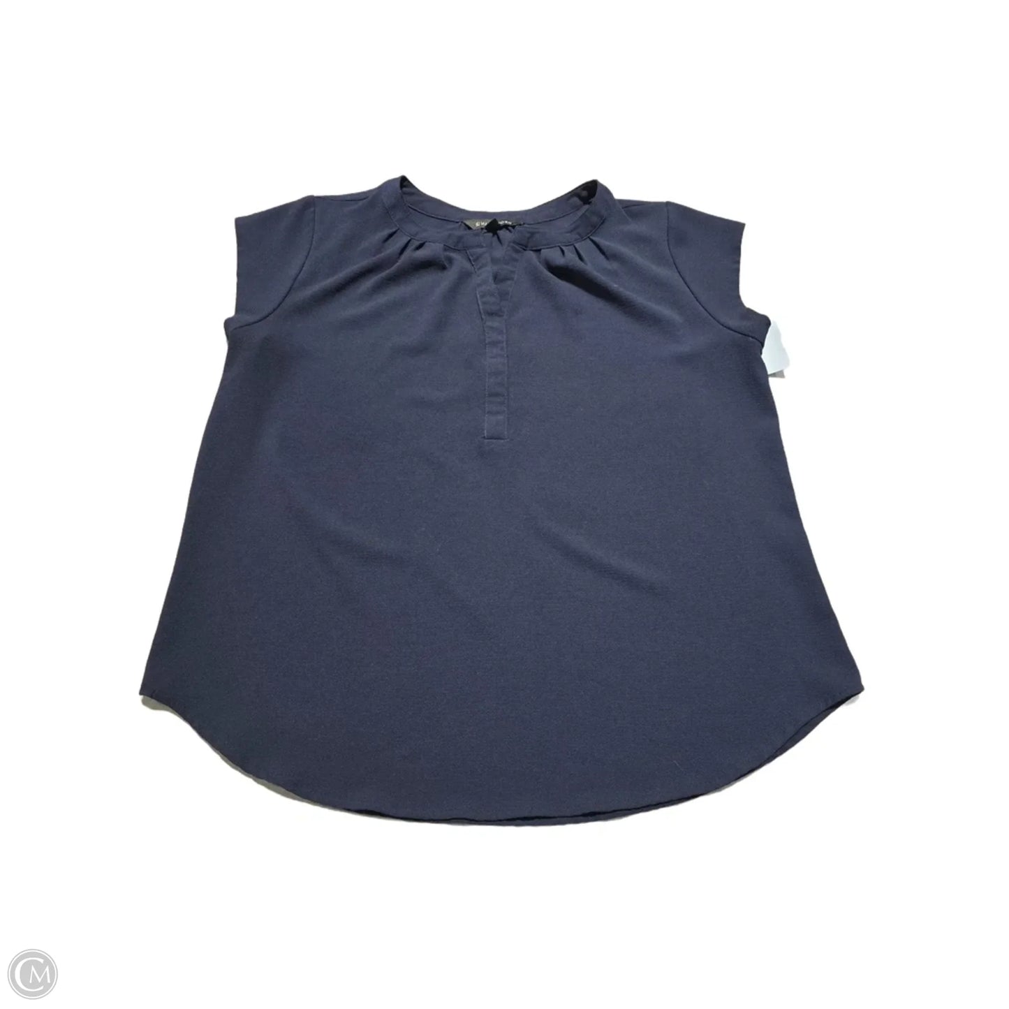 Top Short Sleeve By 41 Hawthorn In Navy, Size: L