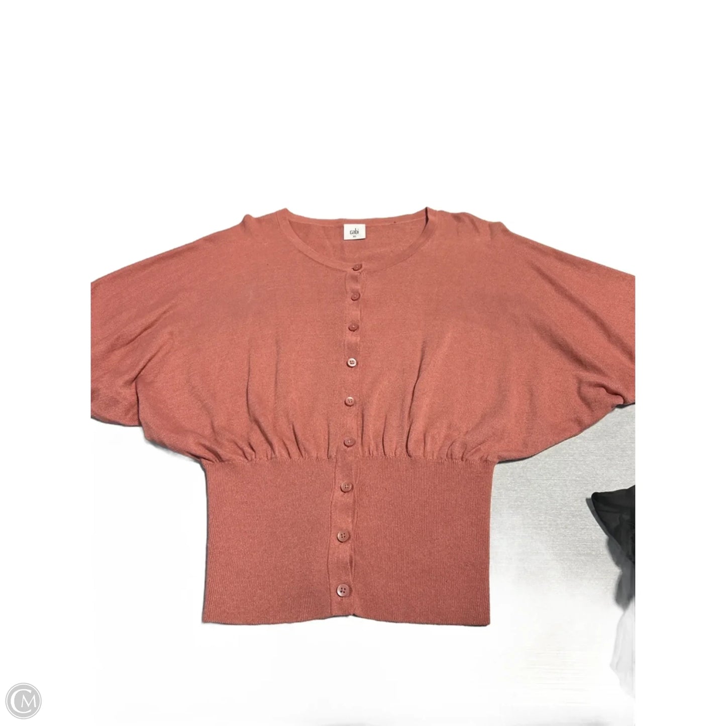 Sweater Cardigan By Cabi In Copper, Size: Xs