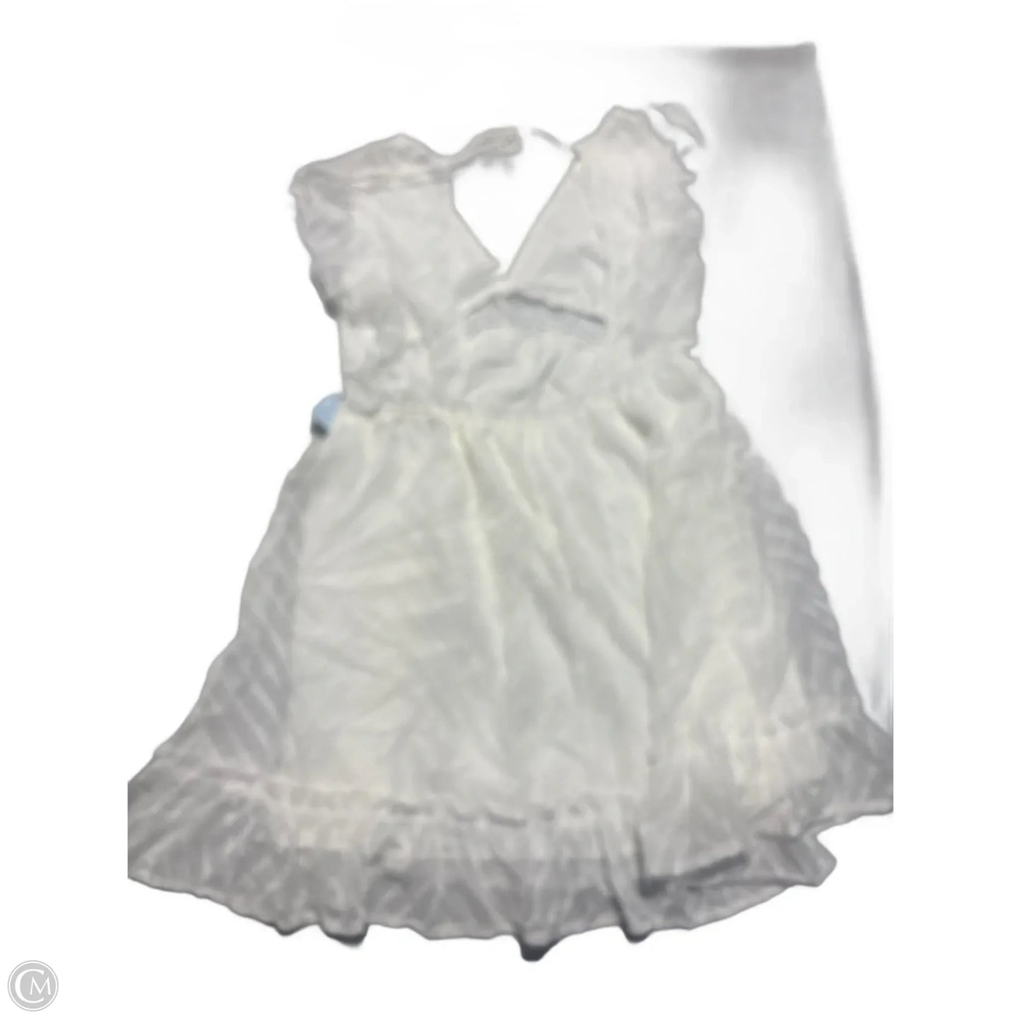 Dress Casual Midi By Shein In White, Size: L