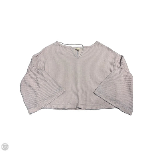 Top Long Sleeve By We The Free In Pink, Size: Xs