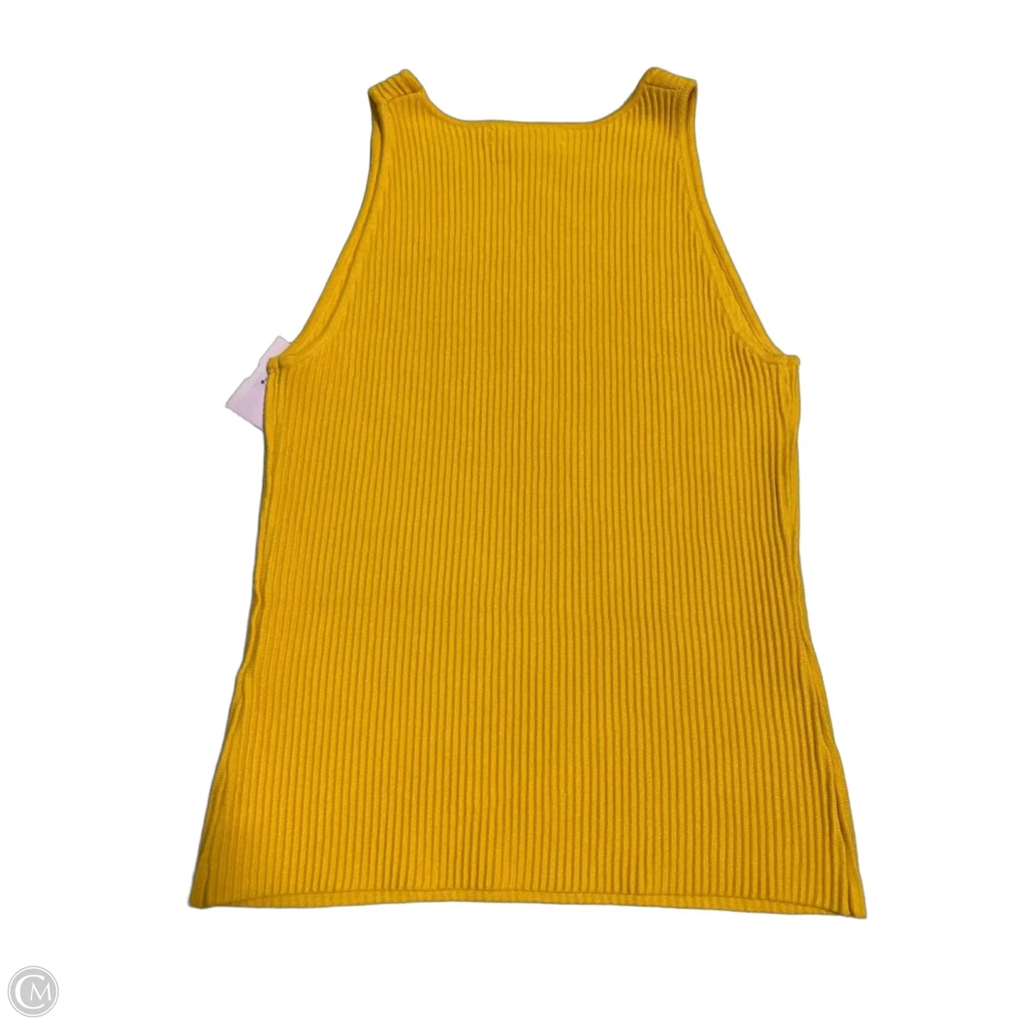Top Sleeveless By Banana Republic In Yellow, Size: Xs