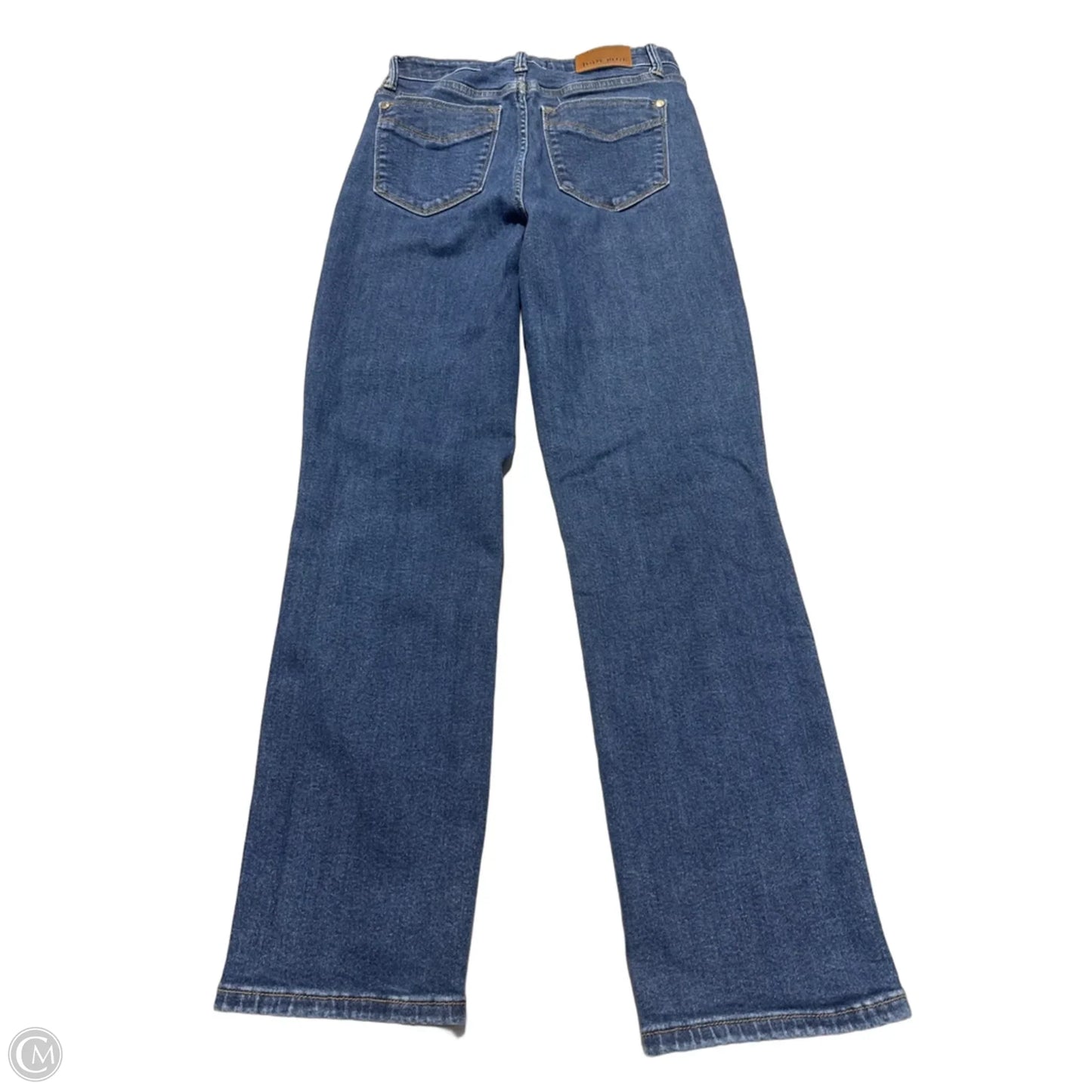 Jeans Straight By Judy Blue In Blue, Size: 4