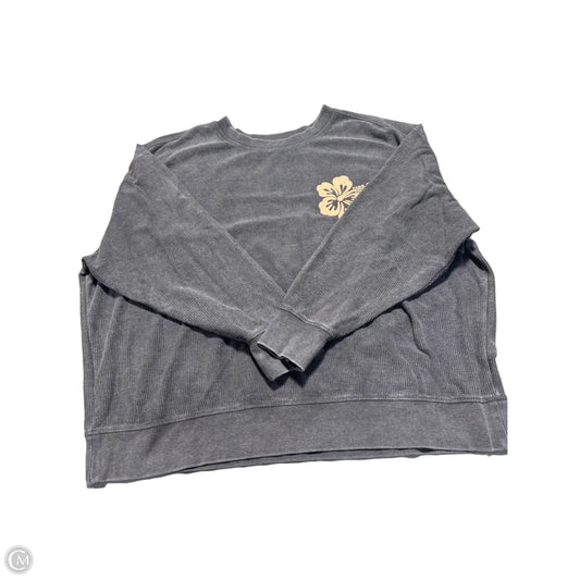 Top Long Sleeve By Maurices In Blue, Size: 2x