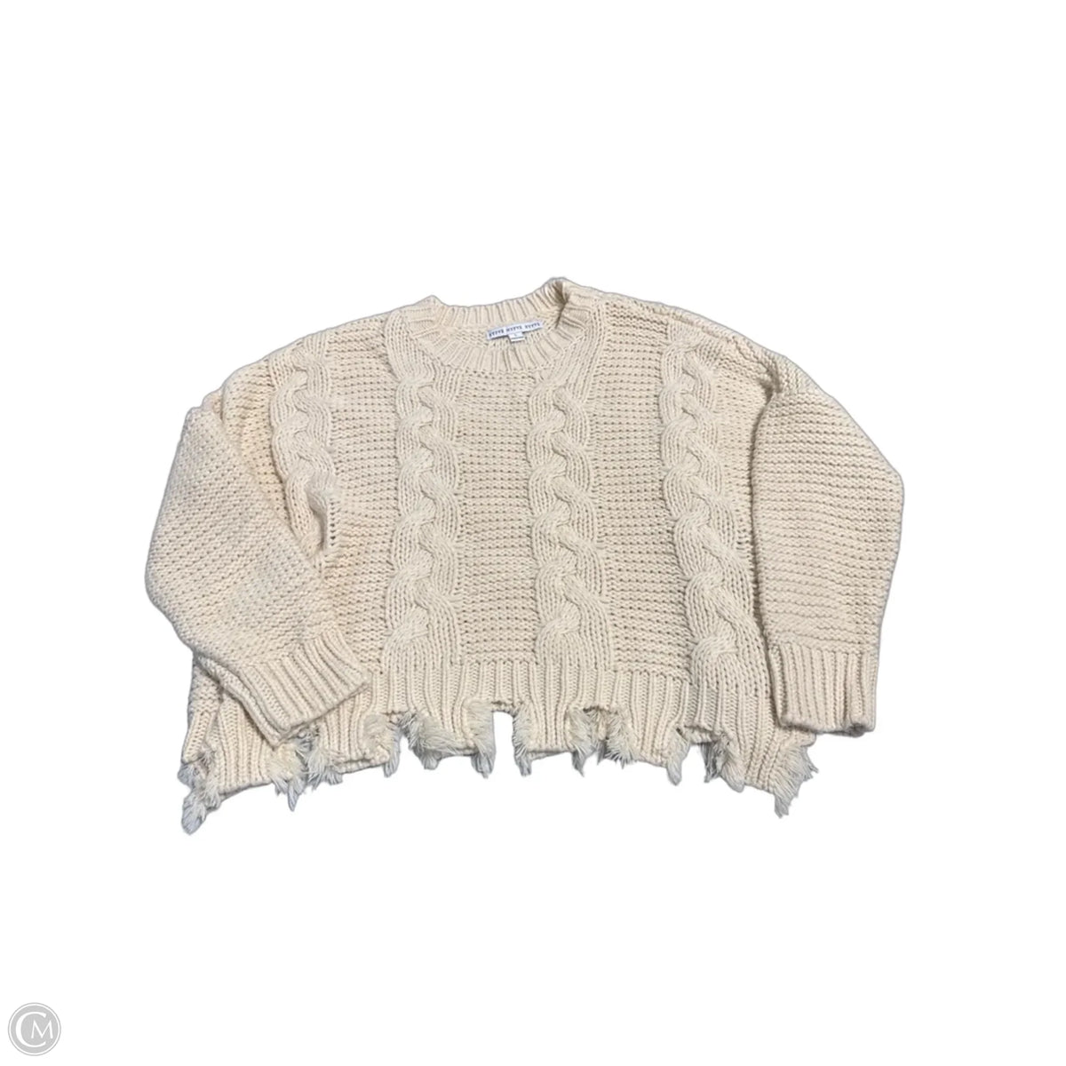 Sweater By Hyfve In Cream, Size: L