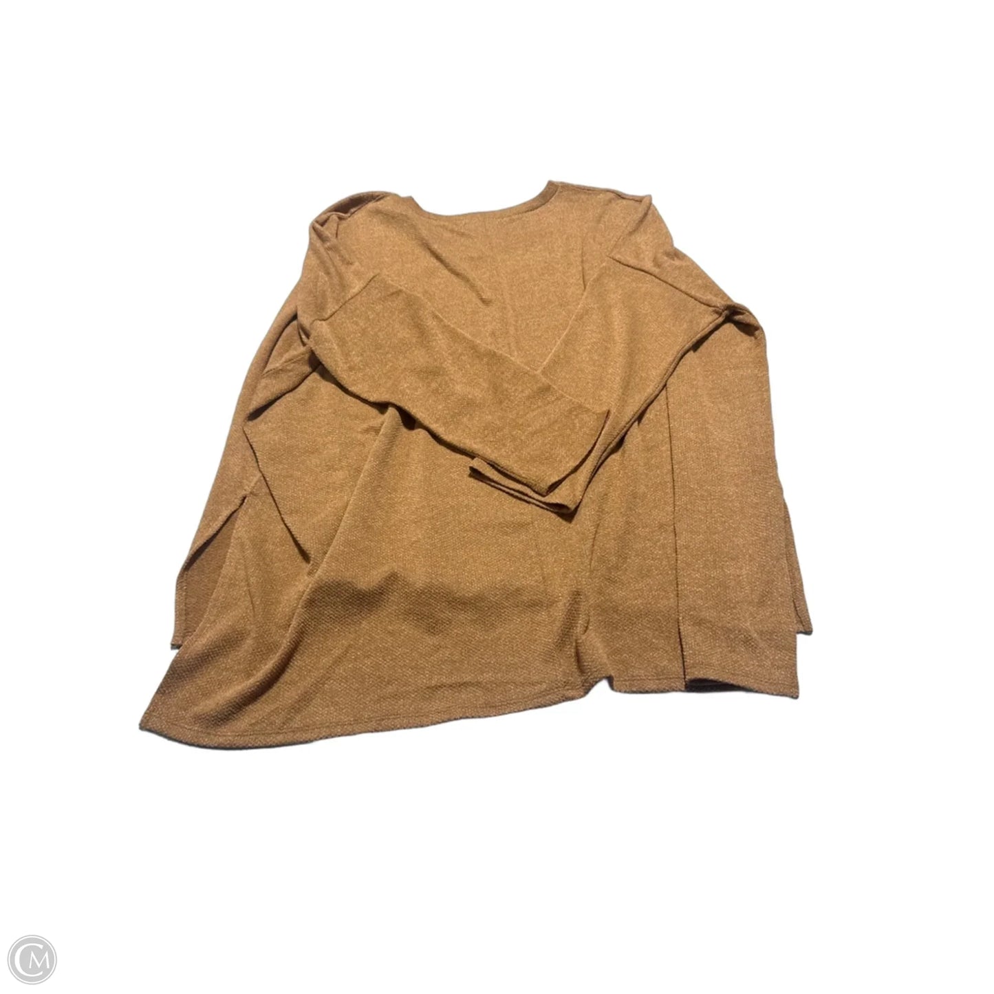 Sweater By Impressions In Gold, Size: 3x