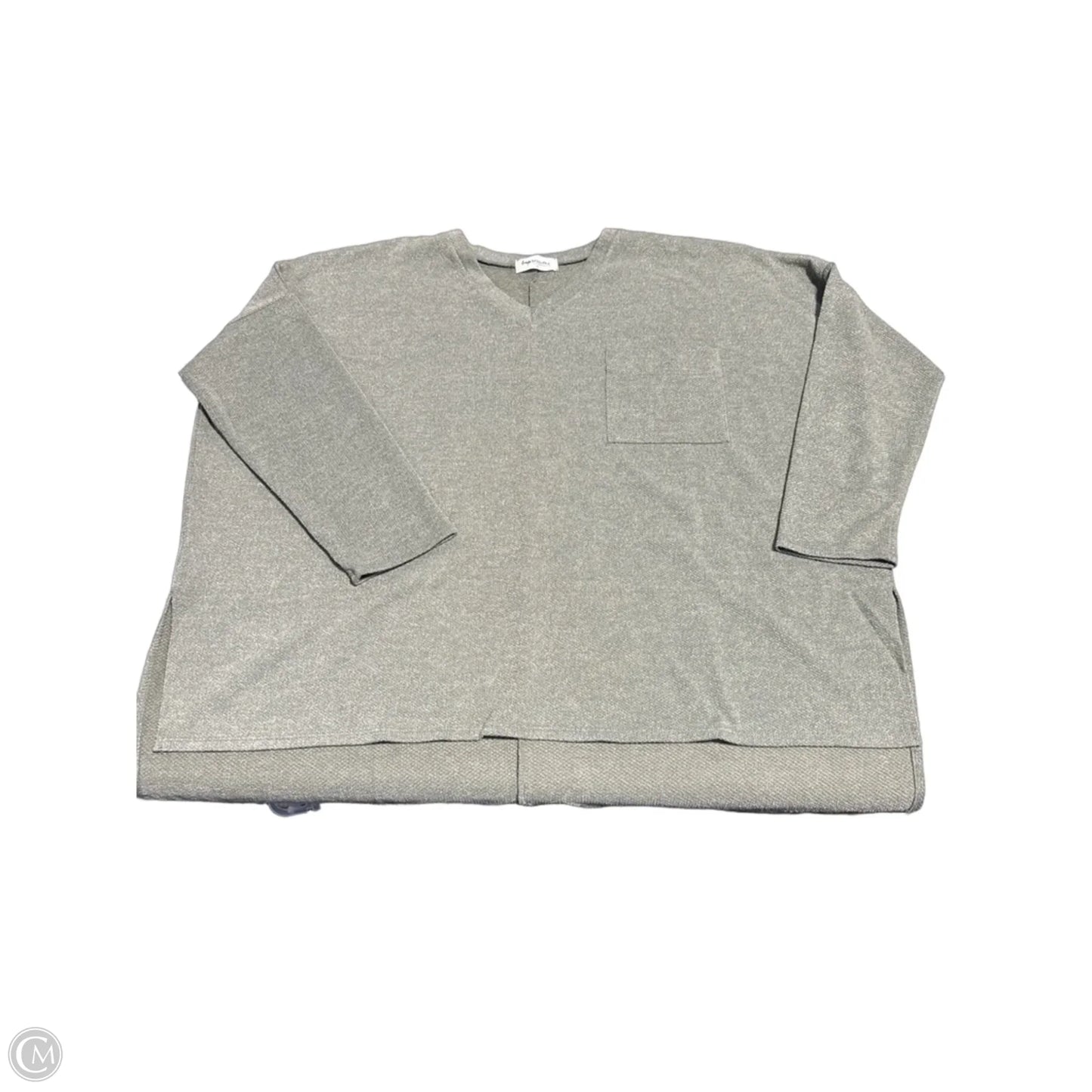 Sweater By Impressions In Green, Size: 3x