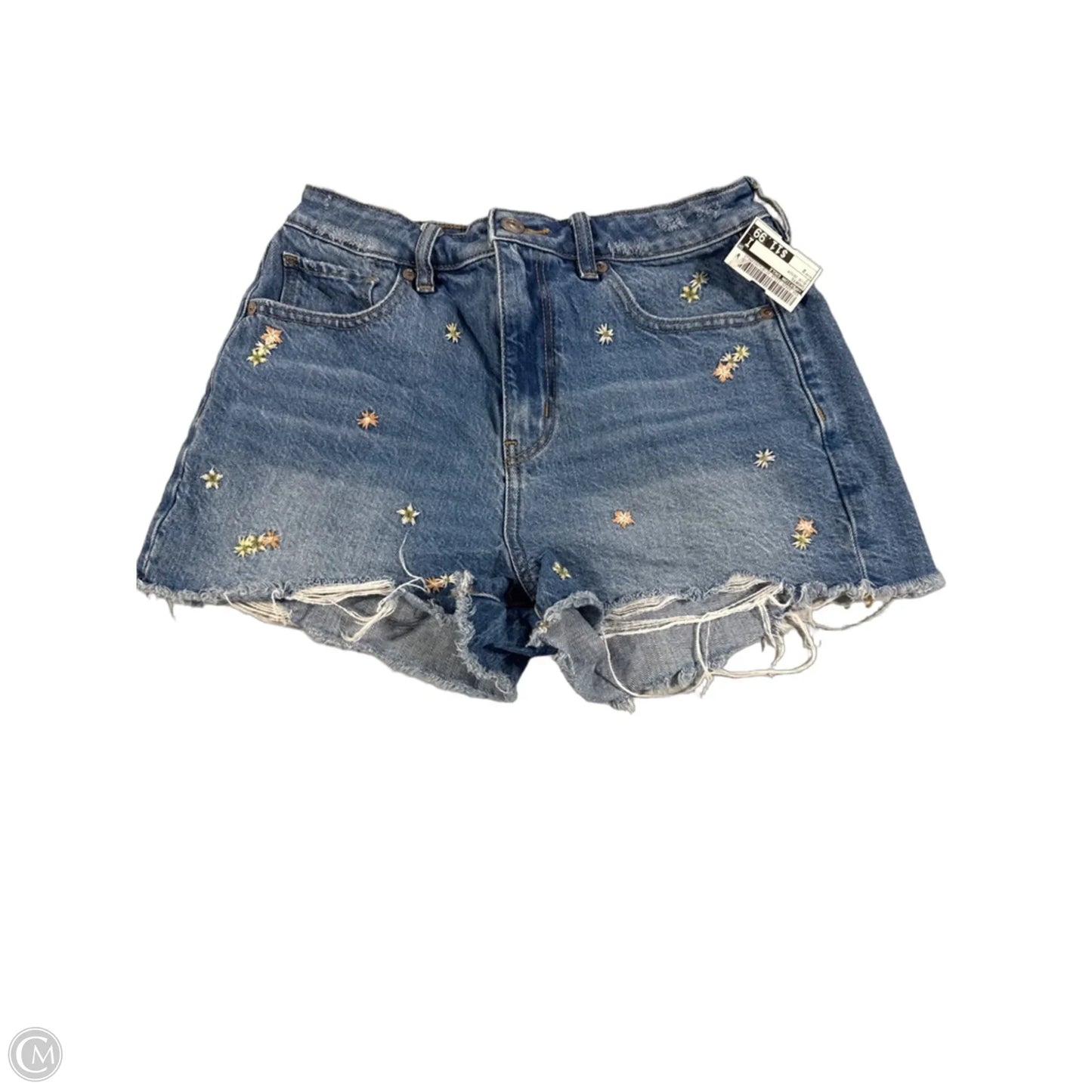 Shorts By American Eagle In Blue Denim, Size: 2