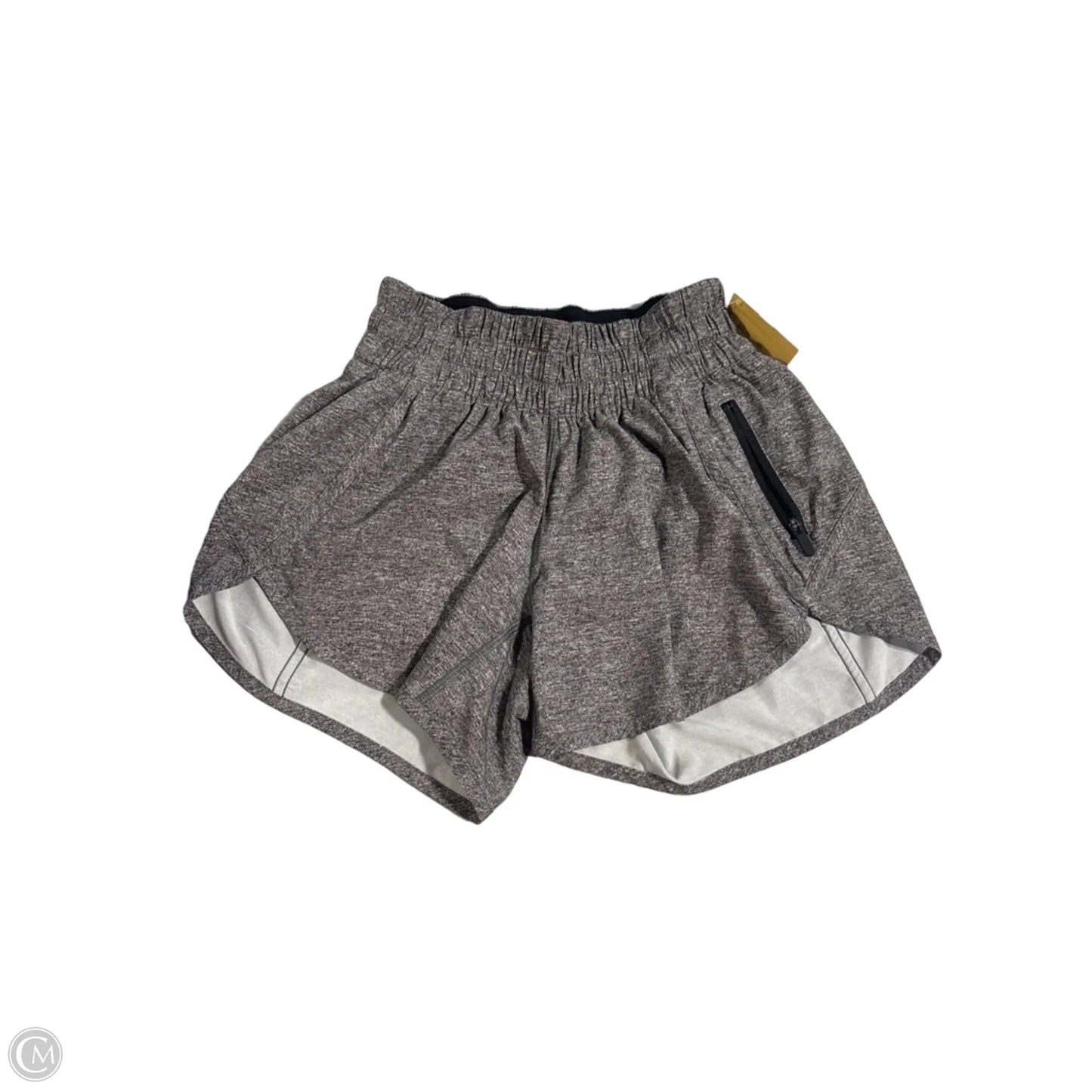 Athletic Shorts By Lululemon In Grey, Size: 2