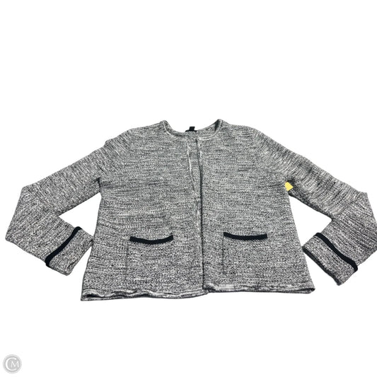 Cardigan By Ann Taylor In Grey, Size: L