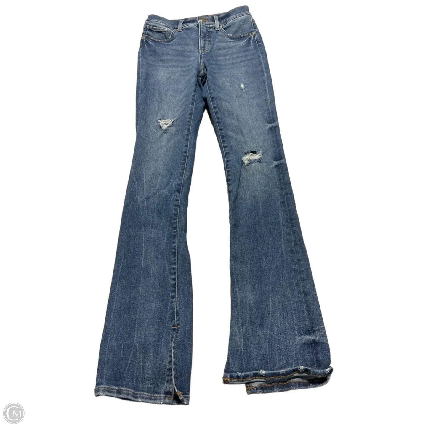 Jeans Straight By Express In Blue, Size: 2