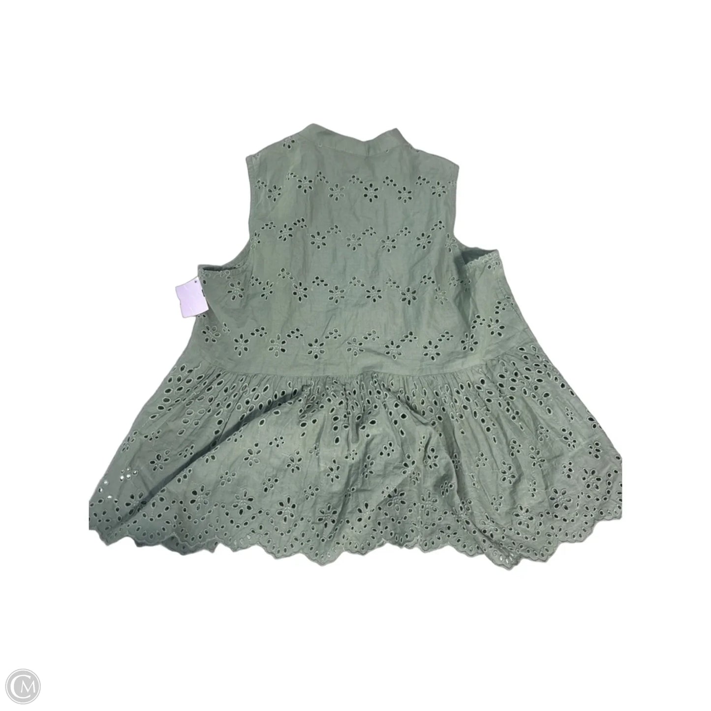 Tank Top By Gap In Green, Size: Xs