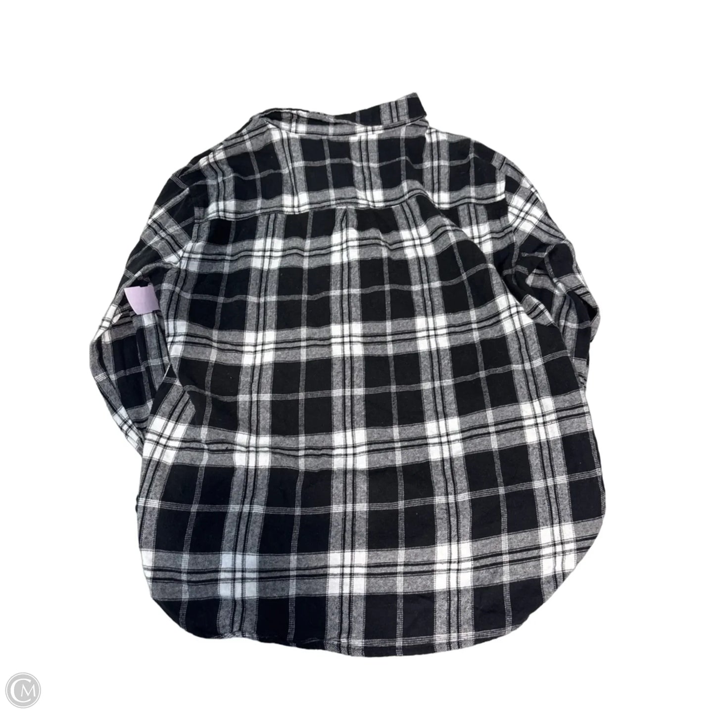 Top Long Sleeve By Cmc In Black, Size: M